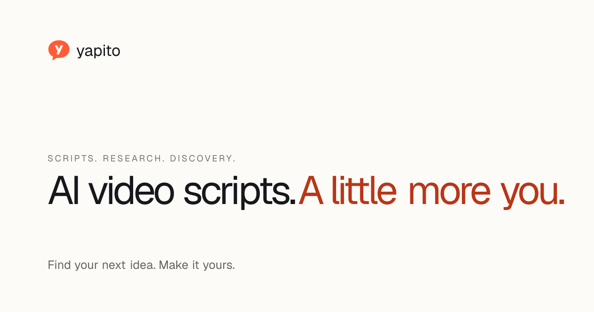 How to Improve a Video Script: Examples & Checklist - Yapito
